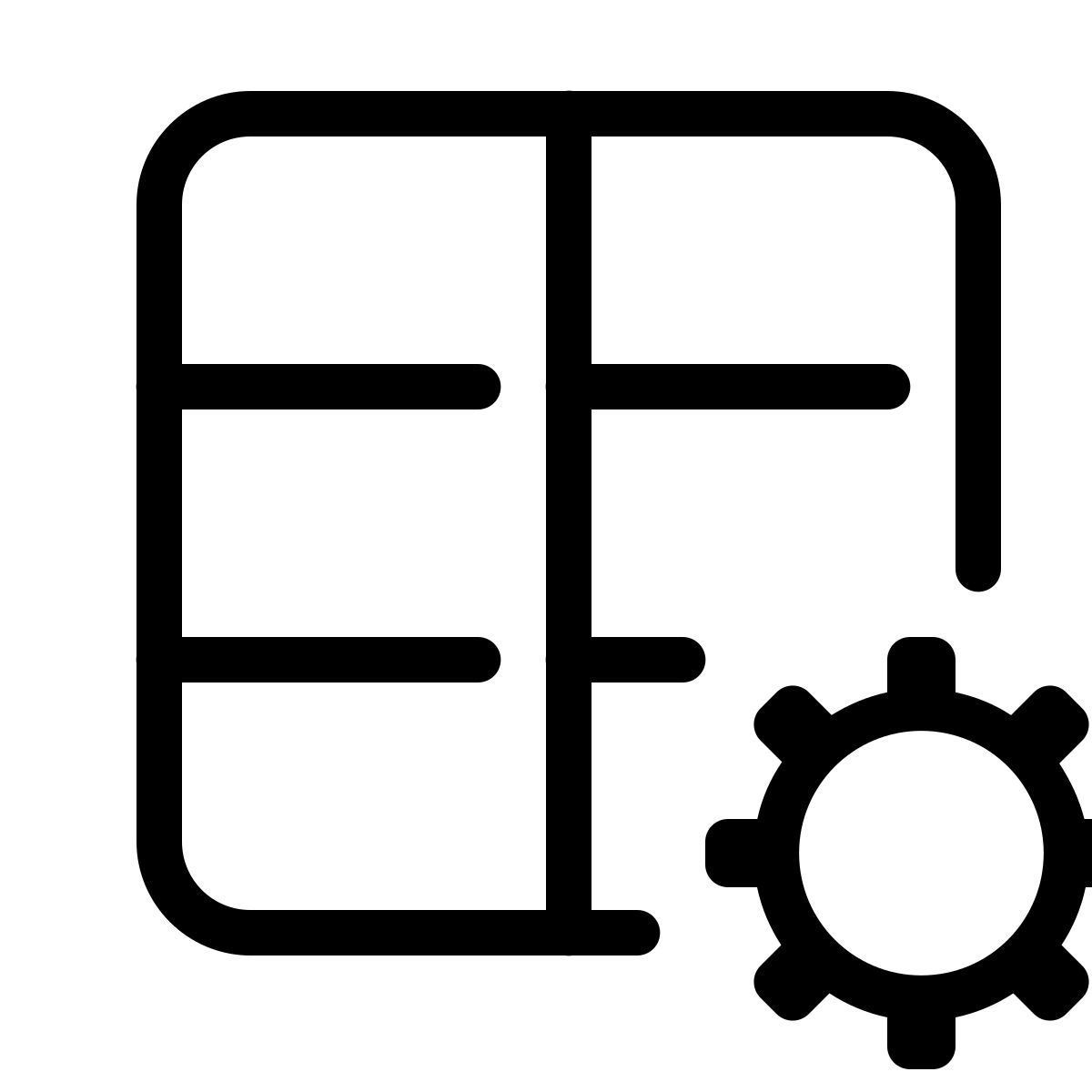 parakeet line style proprietà tabella icon