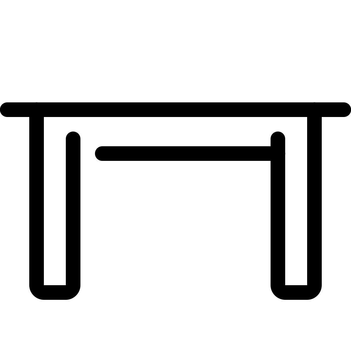 parakeet line style 탁자 icon