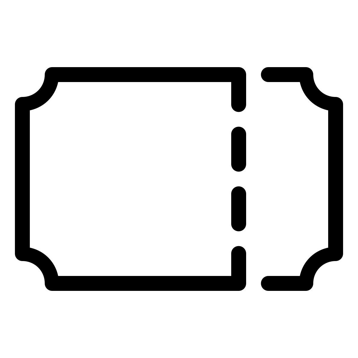 parakeet line style train ticket icon