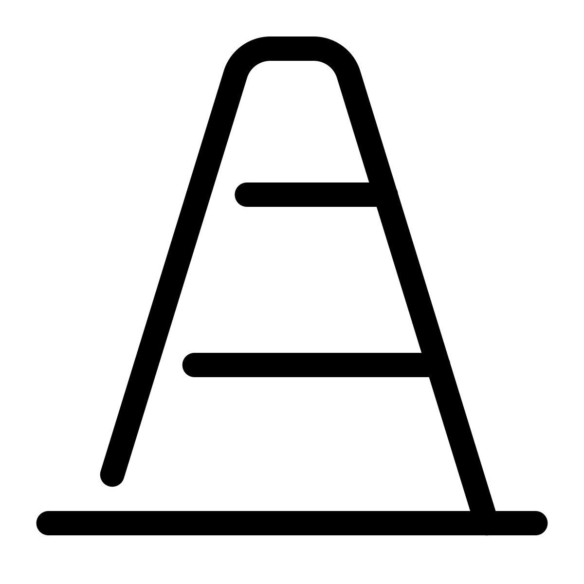 parakeet line style lavori stradali icon