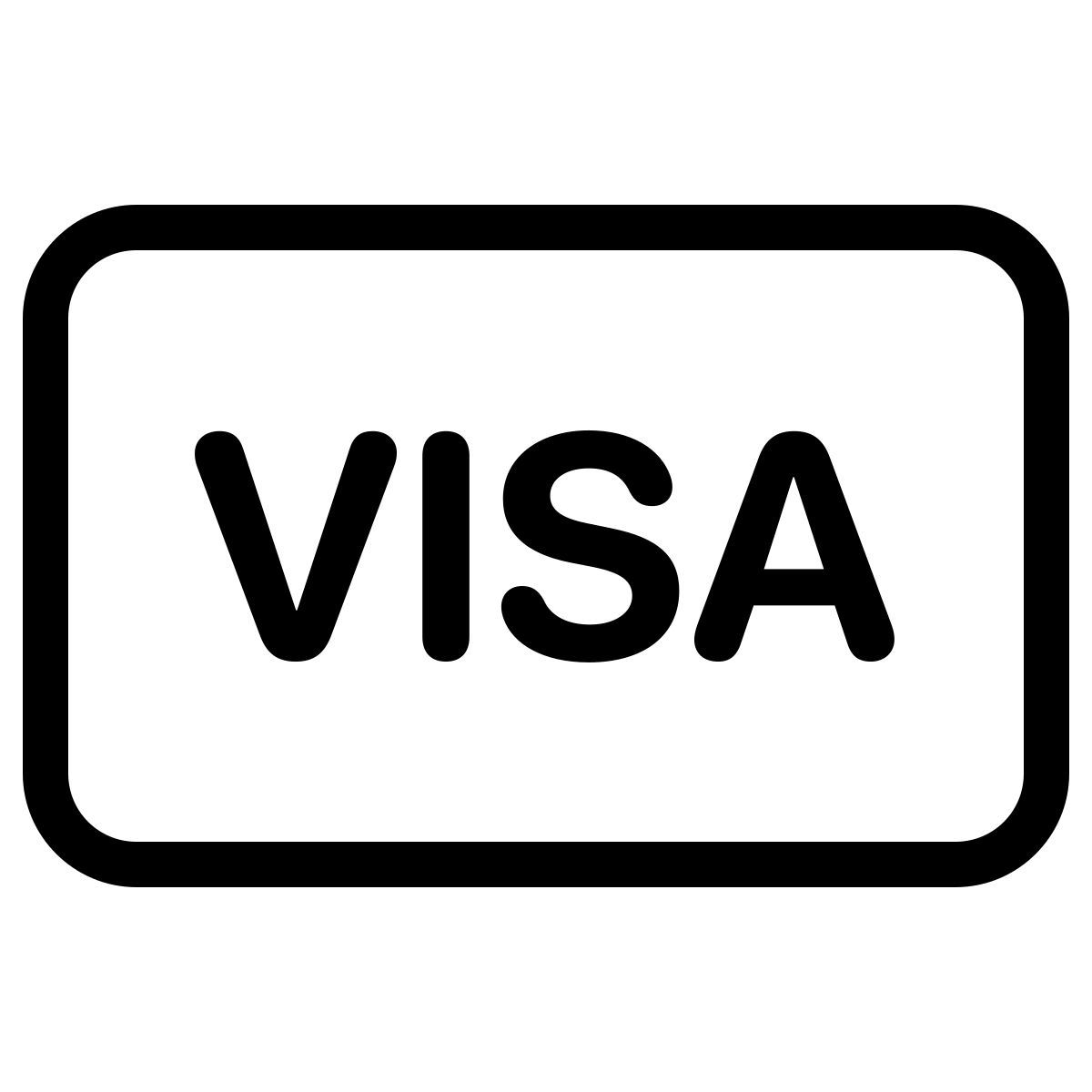 parakeet line style visa icon