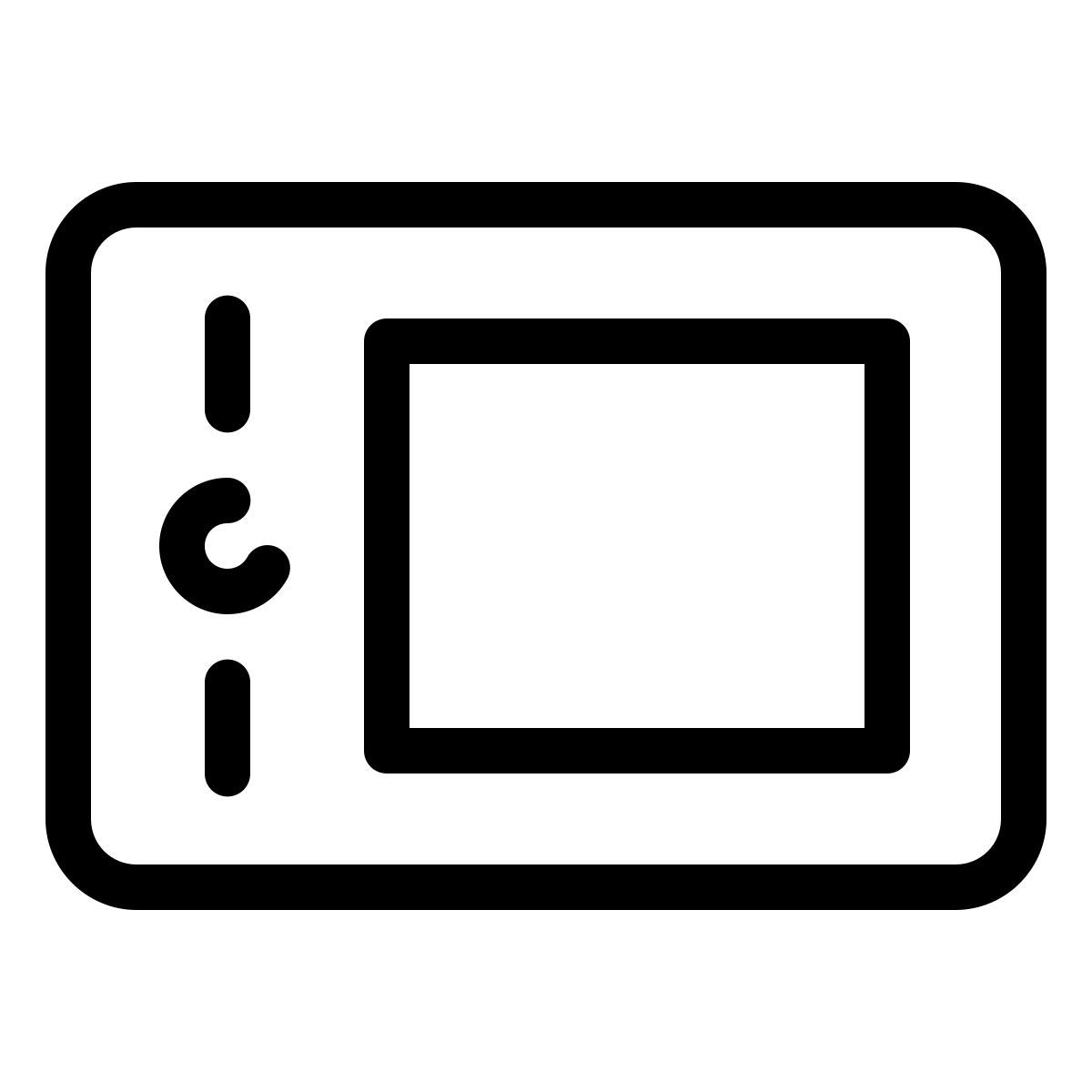 parakeet line style tableta wacom icon