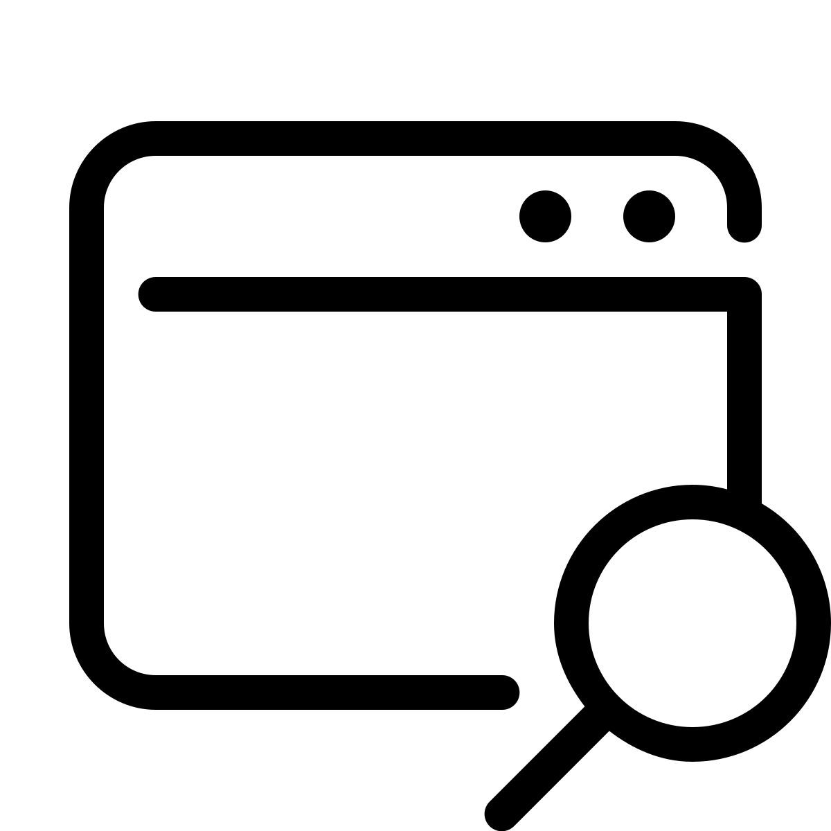 parakeet line style recherche de fenêtre icon