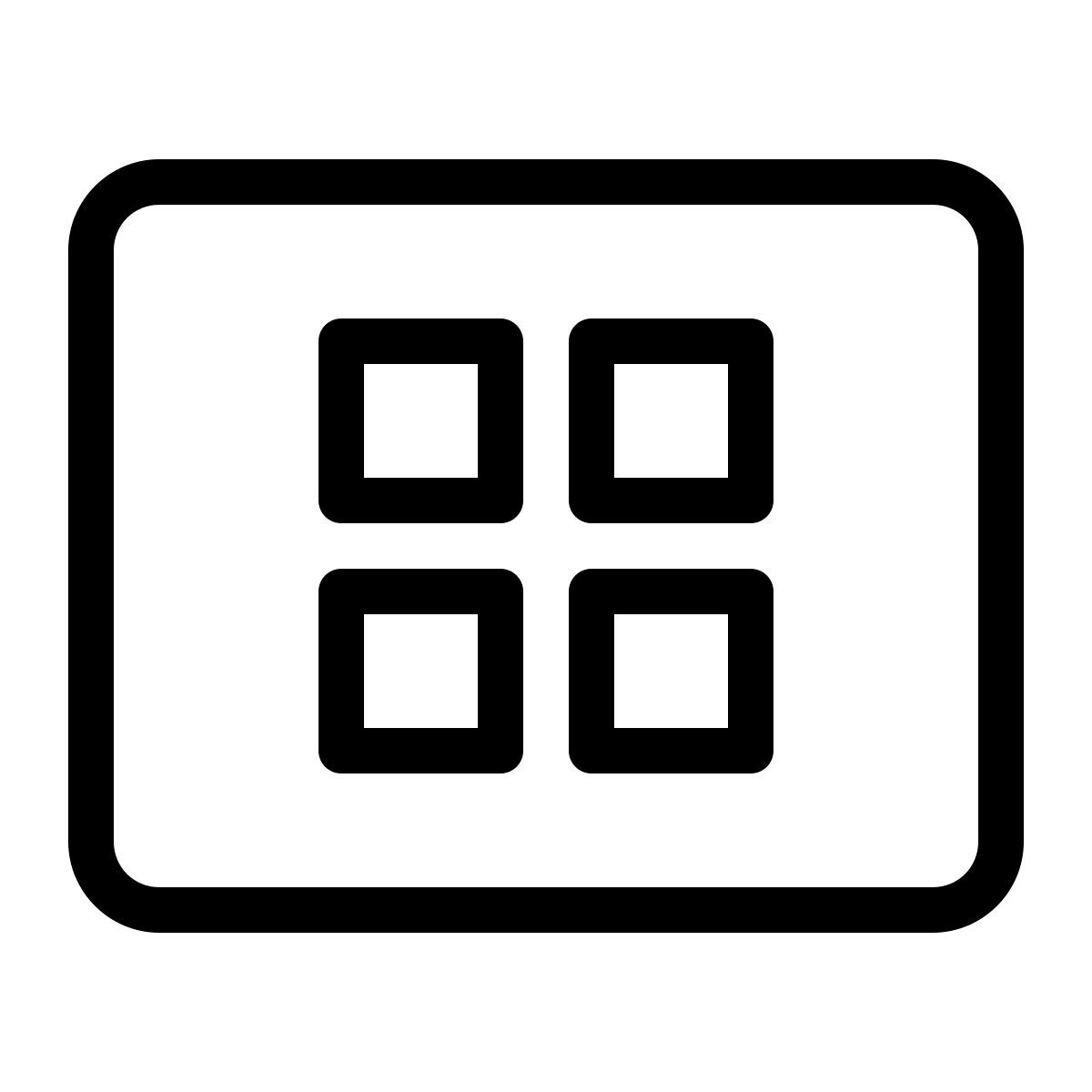 parakeet line style windows8 tablet icon