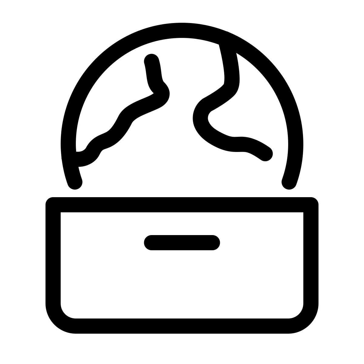 parakeet line style livraison dans le monde entier icon