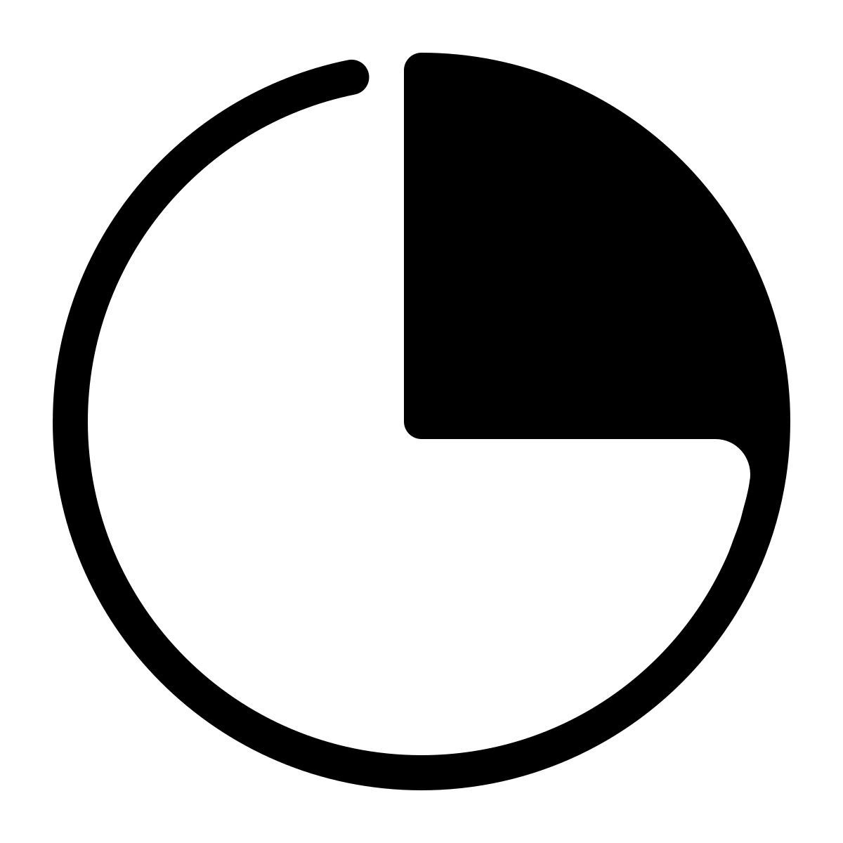 parakeet partial filled style 25パーセント icon