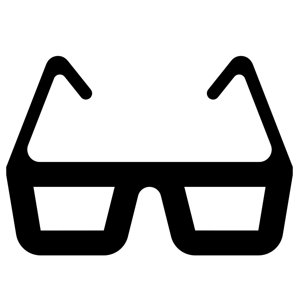 parakeet partial filled style gafas 3d icon