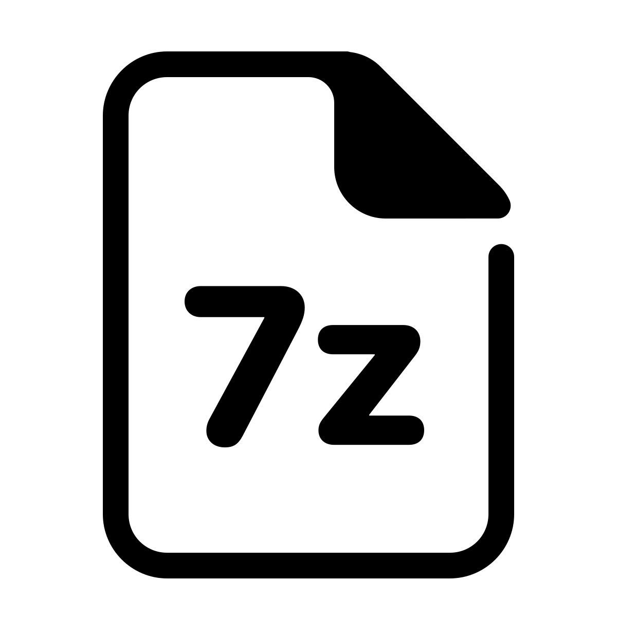 parakeet partial filled style 7zip icon
