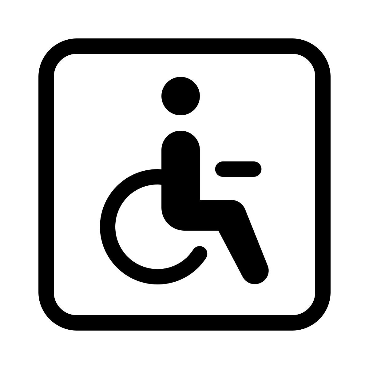 parakeet partial filled style assistive technology icon