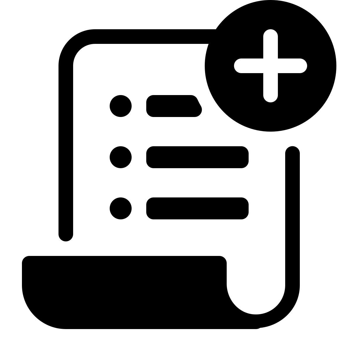 parakeet partial filled style create document icon