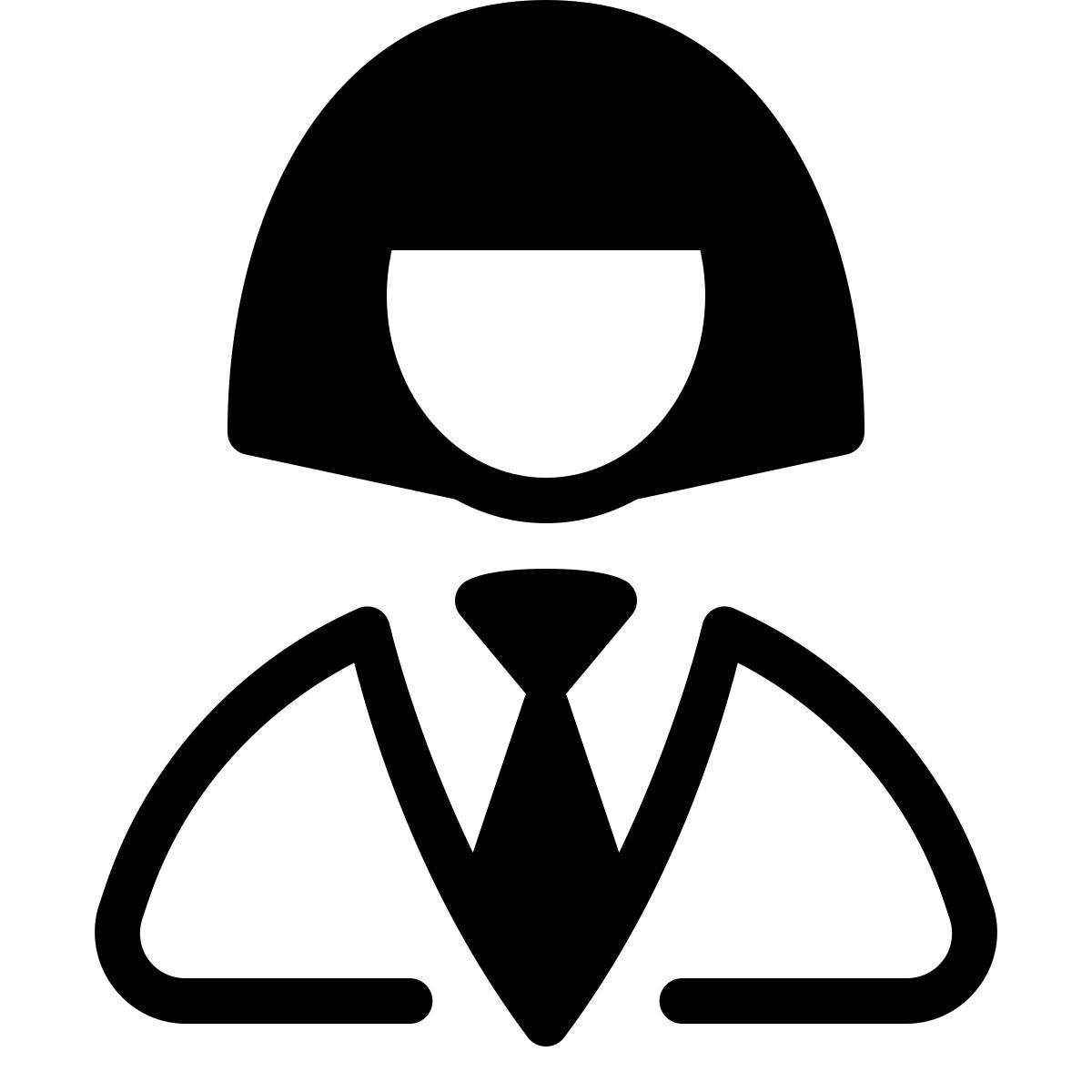 parakeet partial filled style administrator icon