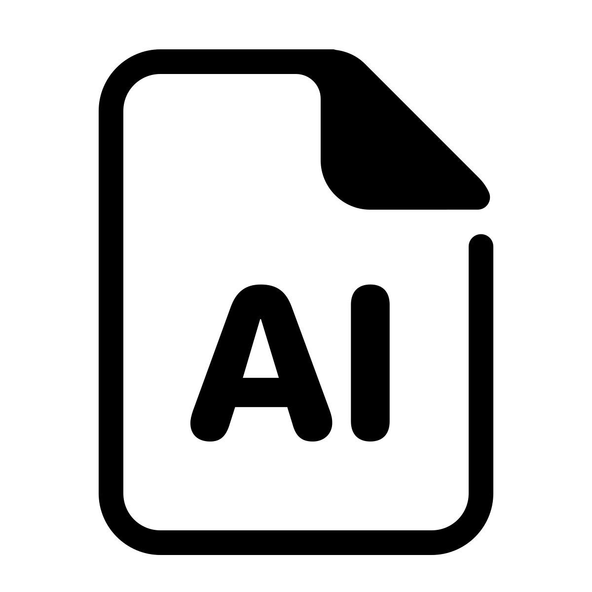 parakeet partial filled style ai icon