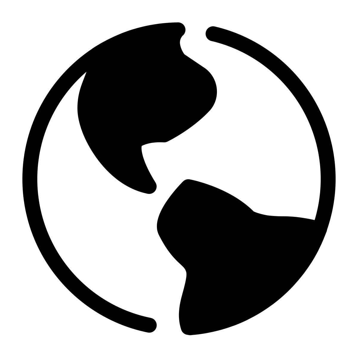 parakeet partial filled style america icon
