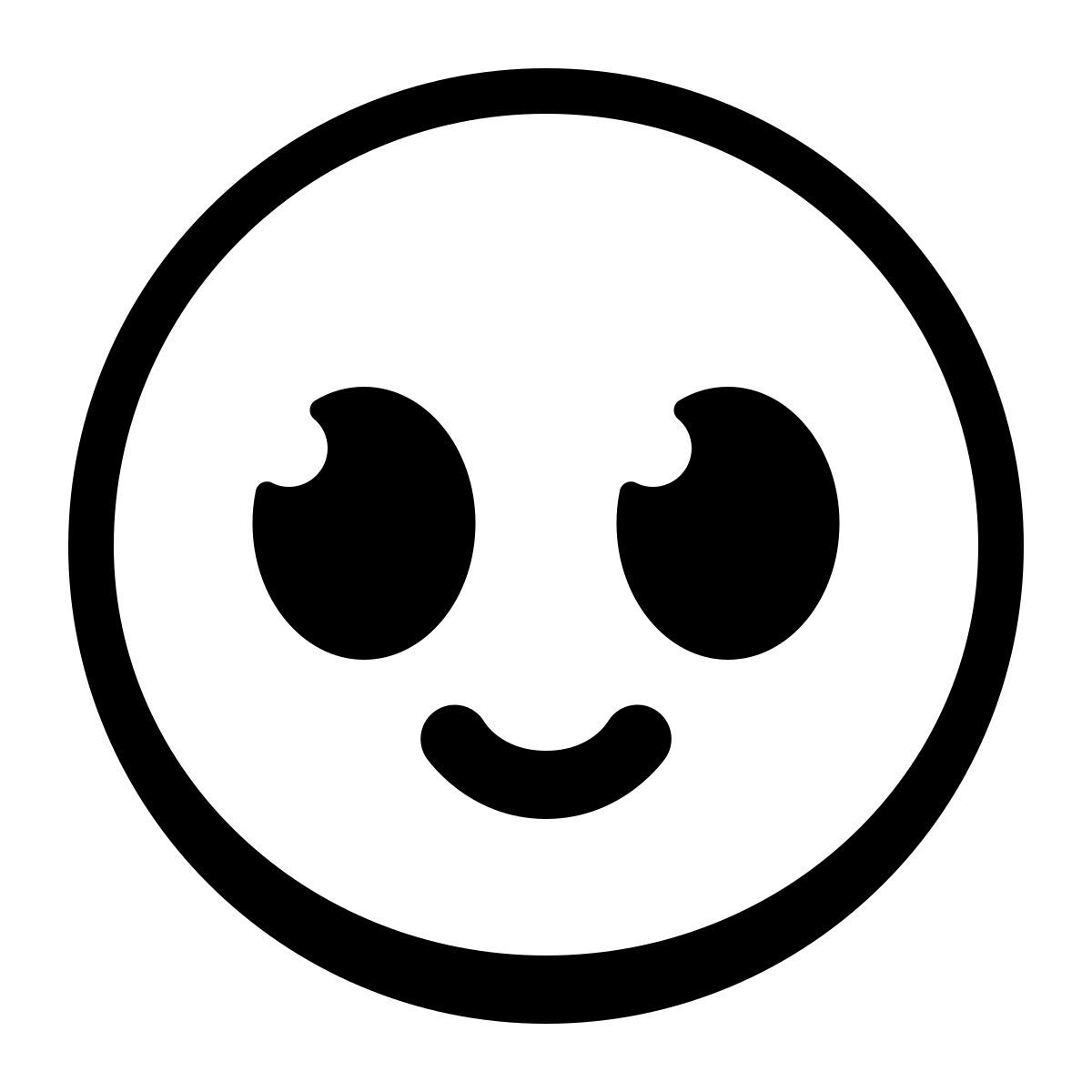 parakeet partial filled style anime emoji icon