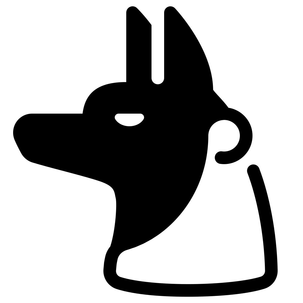 parakeet partial filled style anubis icon