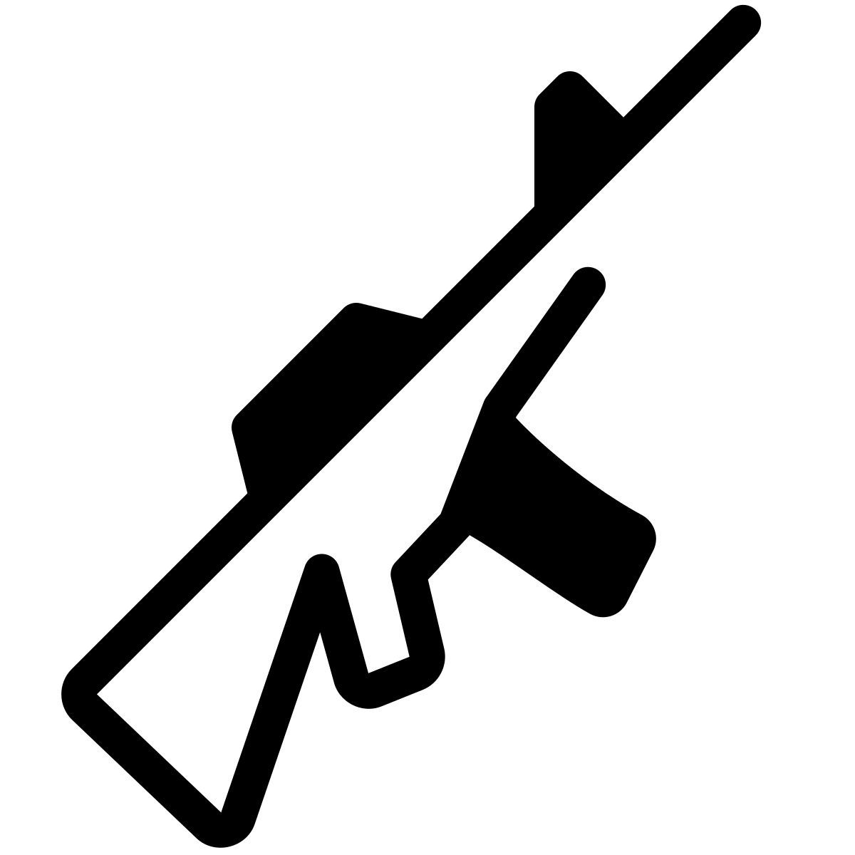 parakeet partial filled style fusil icon