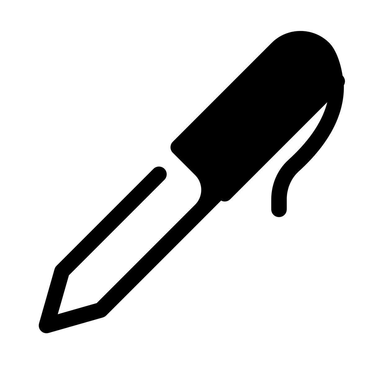 parakeet partial filled style шариковая ручка icon