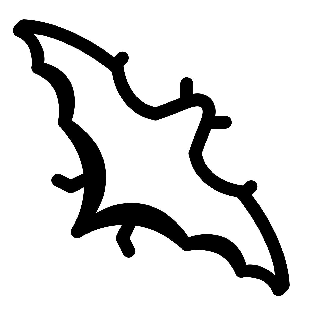 parakeet partial filled style pipistrello icon