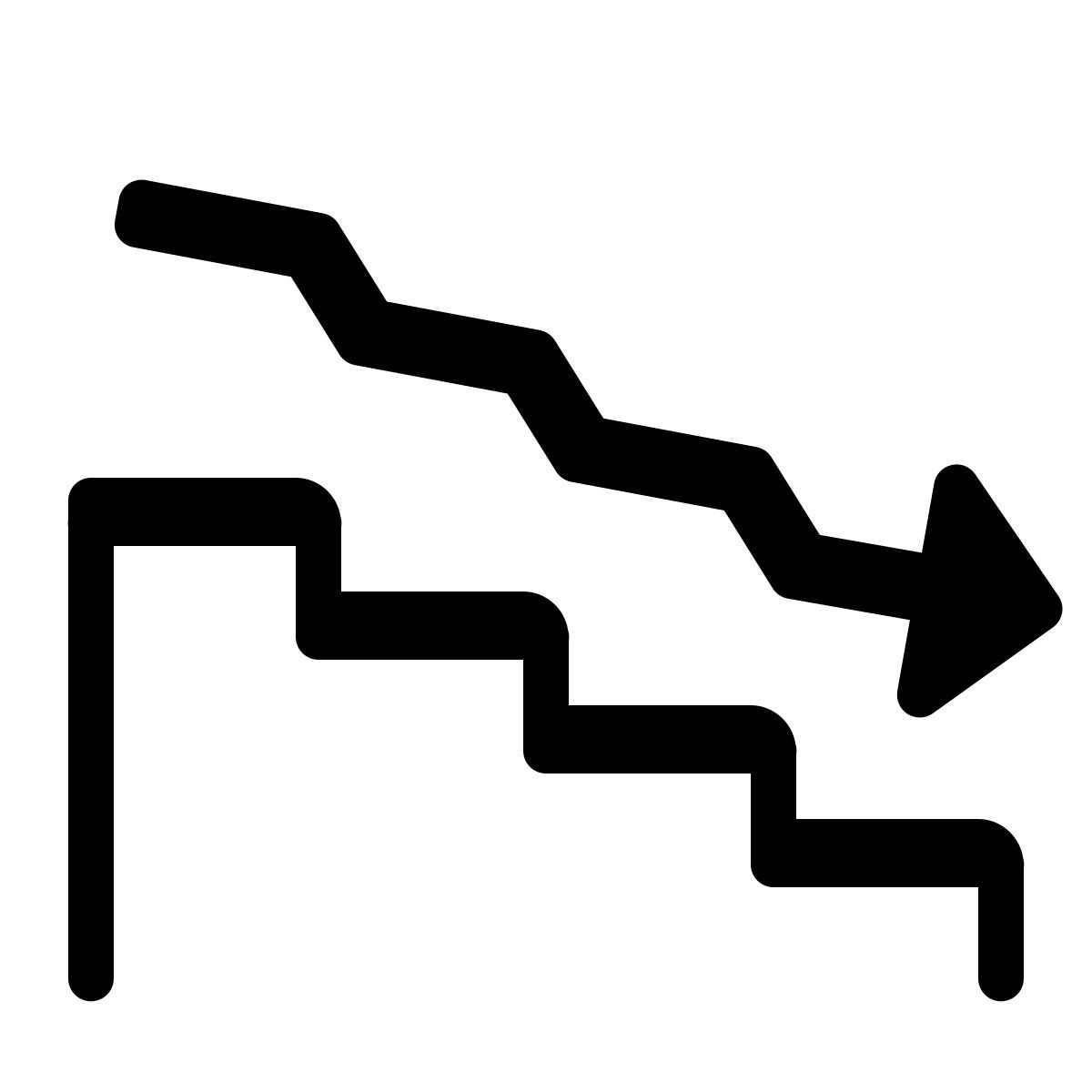 parakeet partial filled style decrease icon