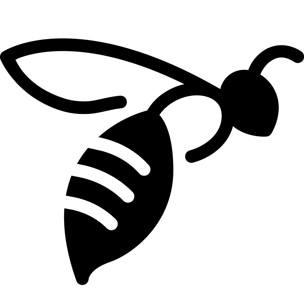 parakeet partial filled style biene icon