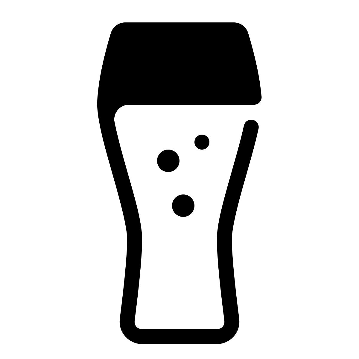 parakeet partial filled style brauerei icon