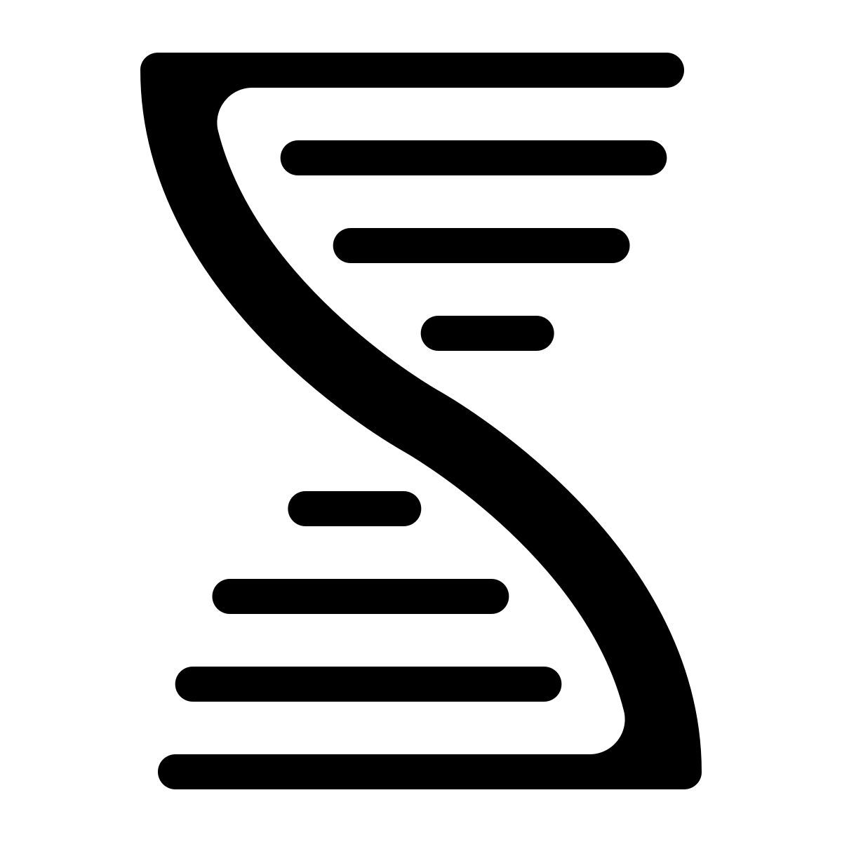 parakeet partial filled style biotech icon
