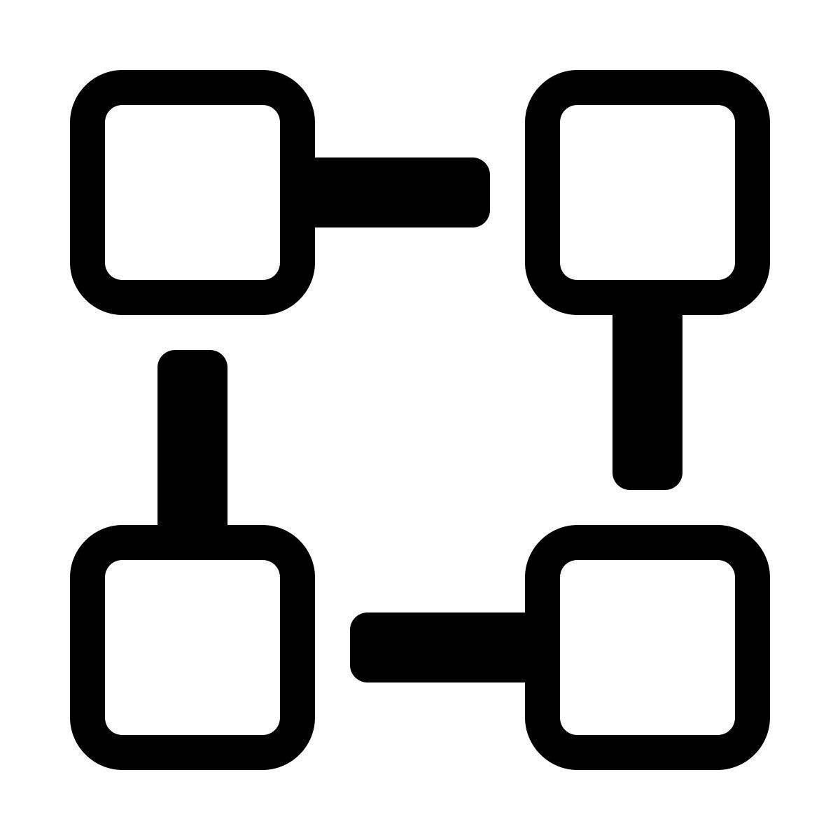 parakeet partial filled style la technologie blockchain icon