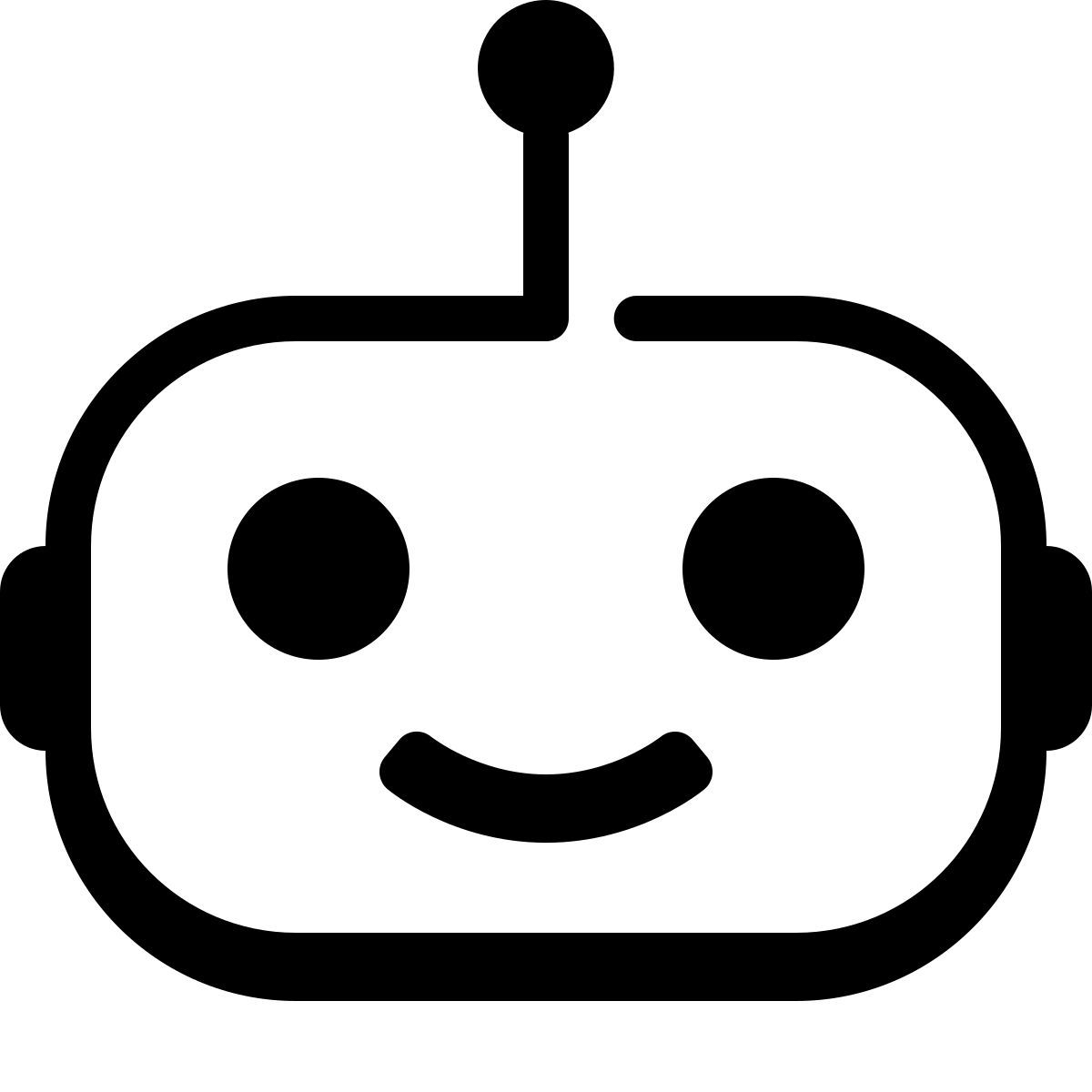 parakeet partial filled style bot icon