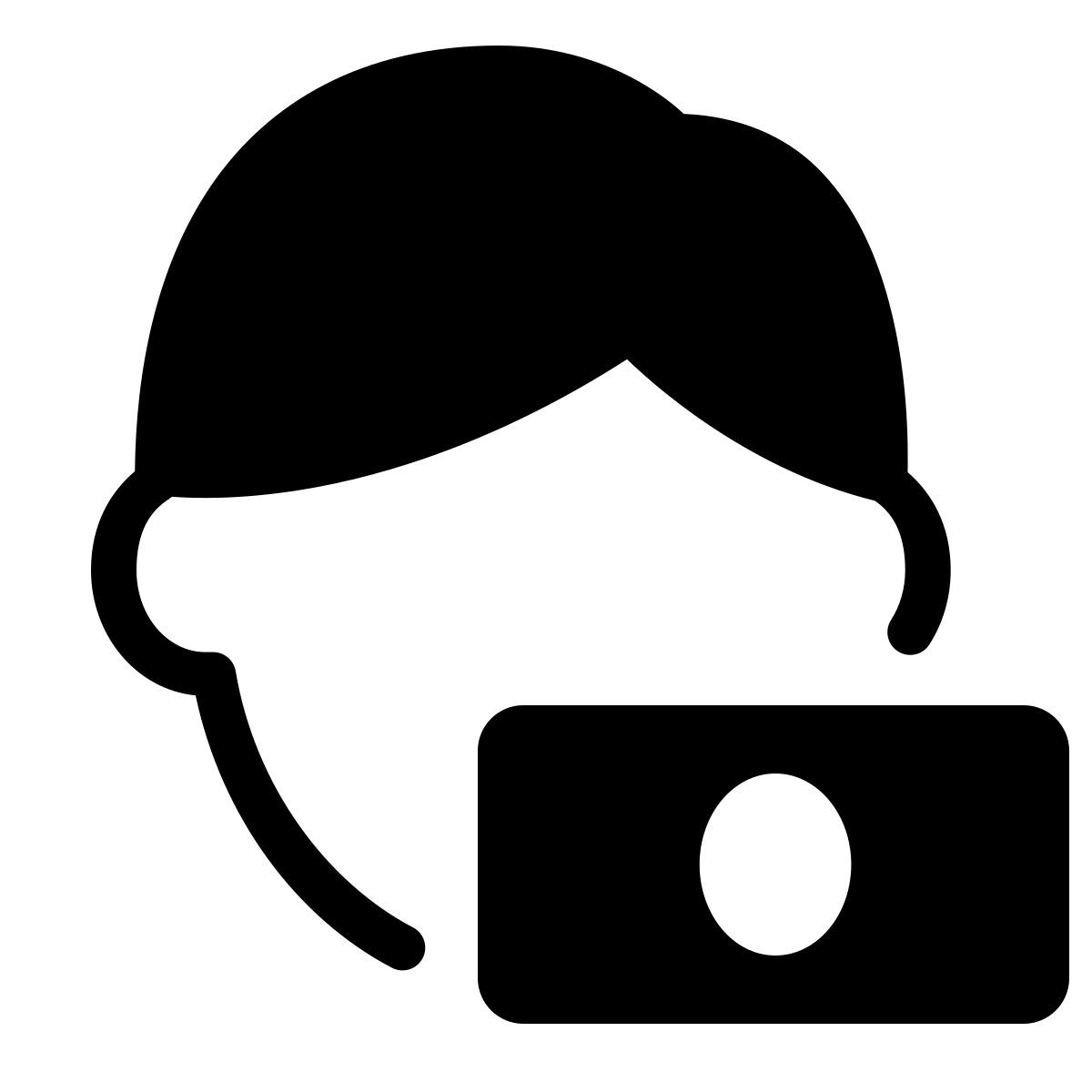 parakeet partial filled style budget icon