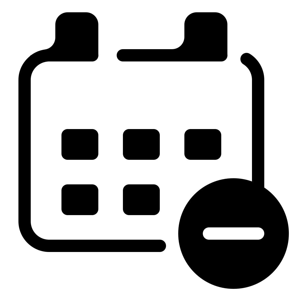 parakeet partial filled style calendario meno icon