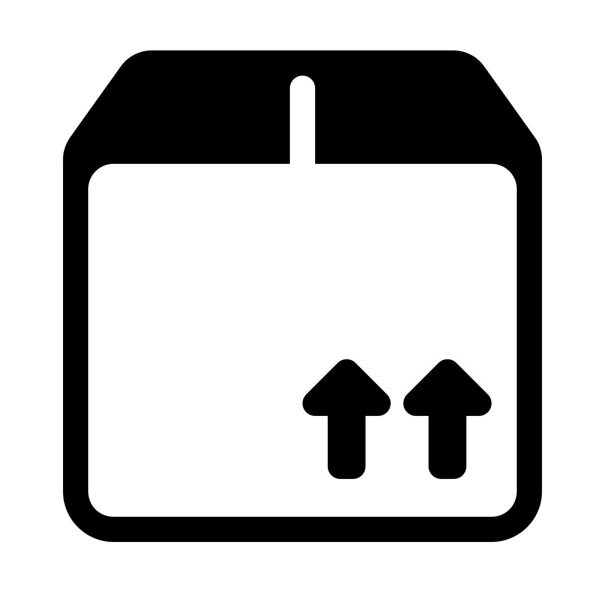 parakeet partial filled style pappkarton icon