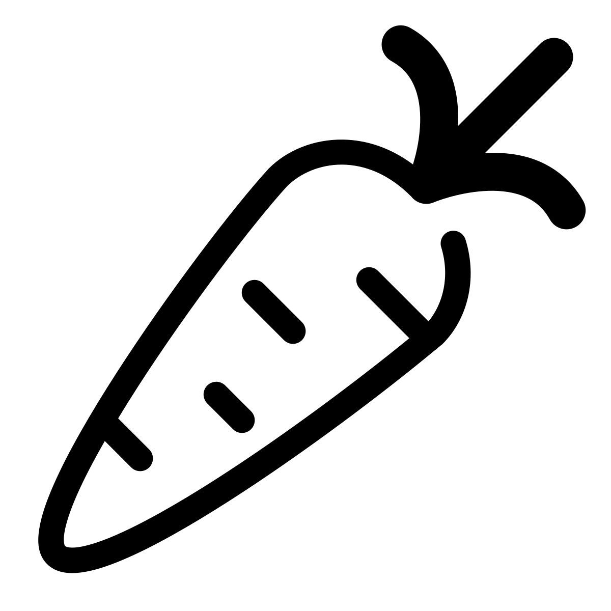 parakeet partial filled style carrot icon