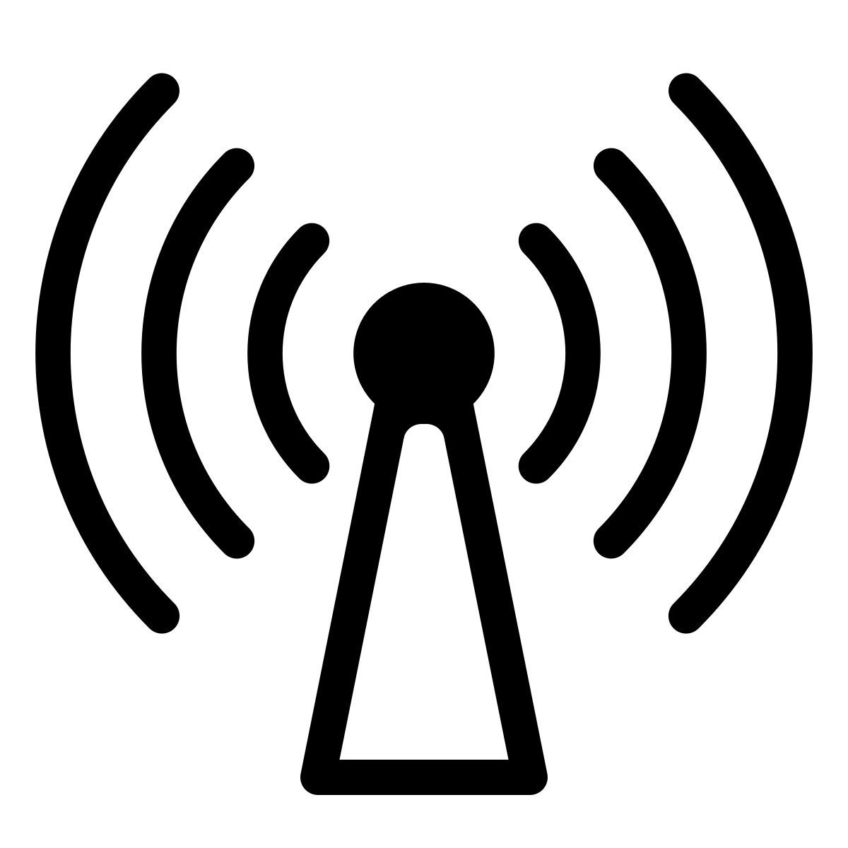 parakeet partial filled style 携帯電話ネットワーク icon