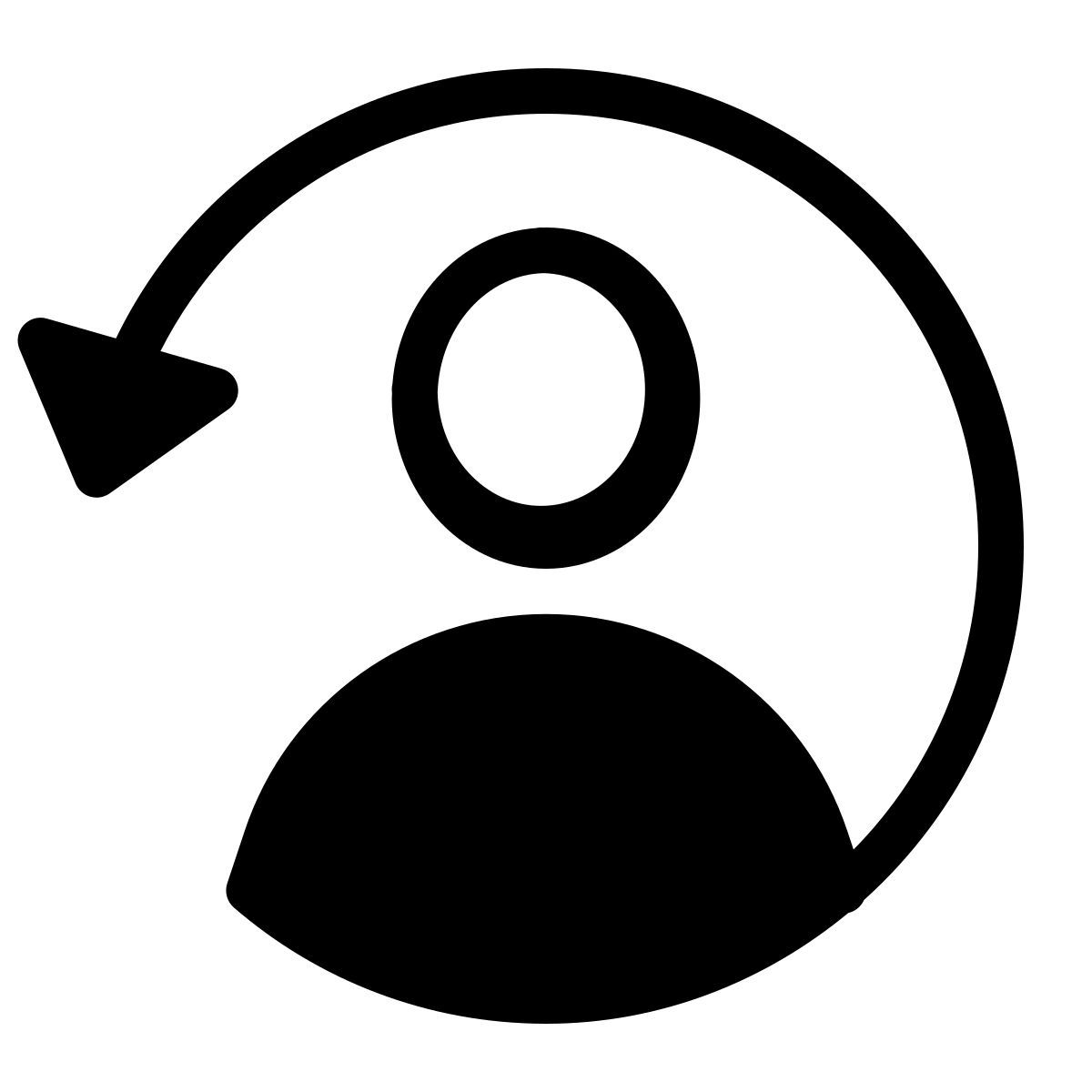 parakeet partial filled style alterar usuário masculino icon
