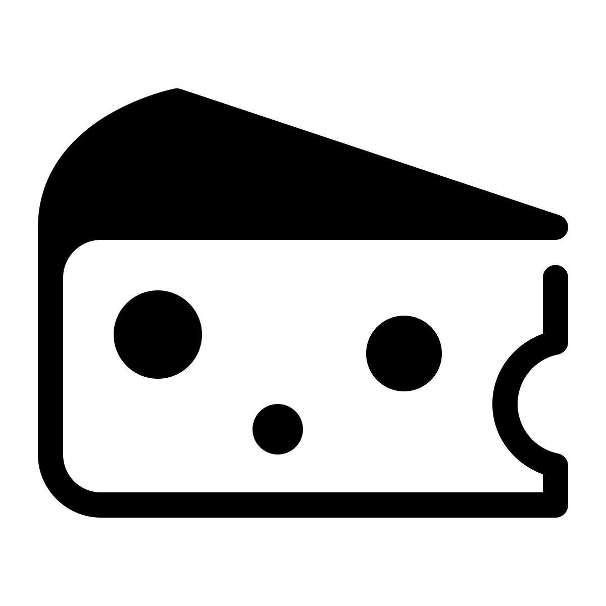 parakeet partial filled style cheese icon