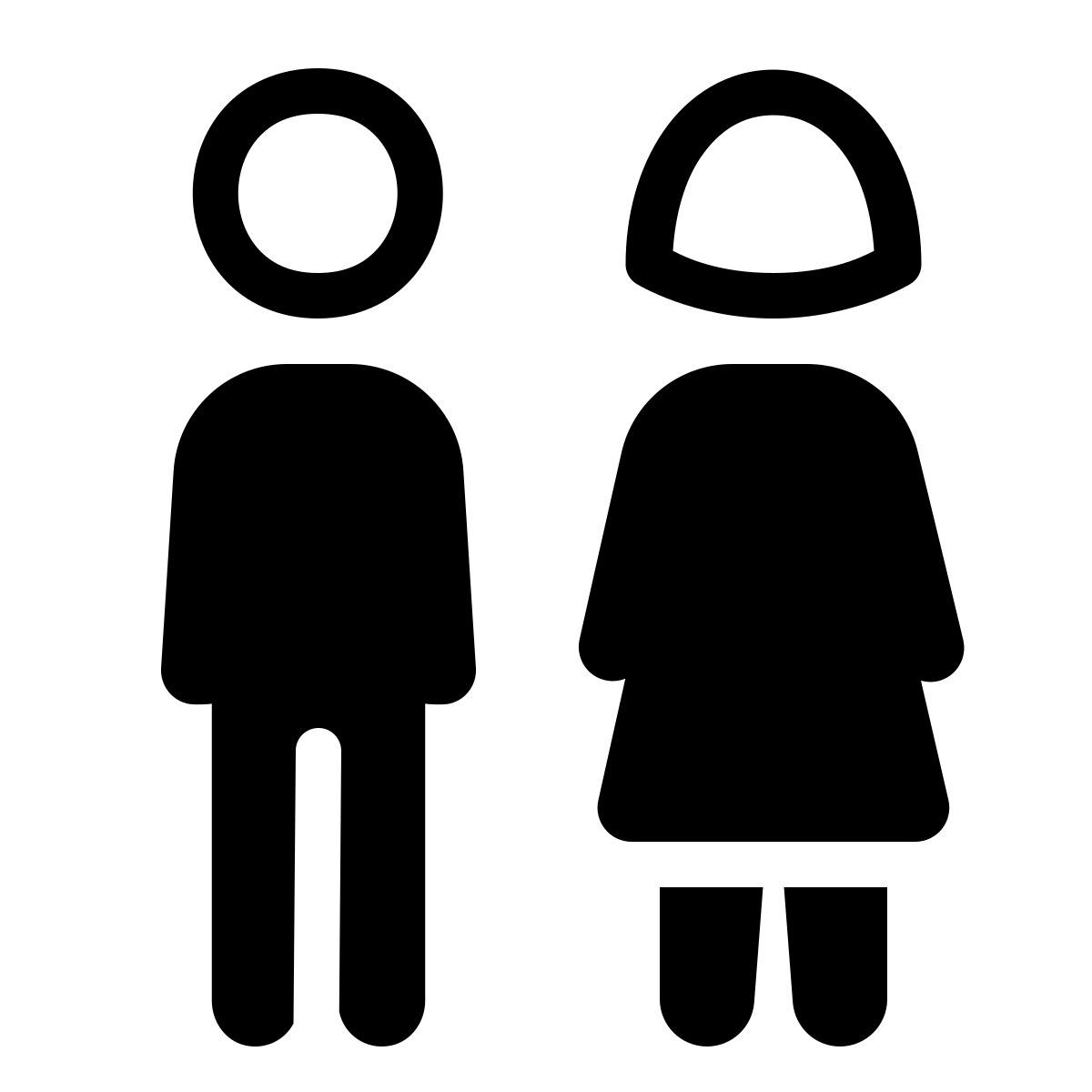 parakeet partial filled style children icon