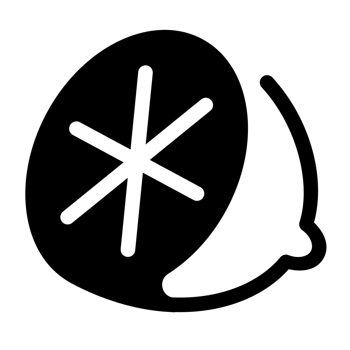 parakeet partial filled style zitrusfrucht icon