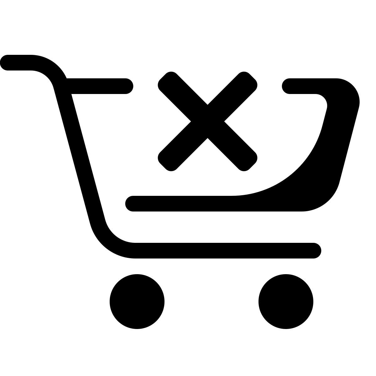 parakeet partial filled style esvaziar o carrinho de compras icon