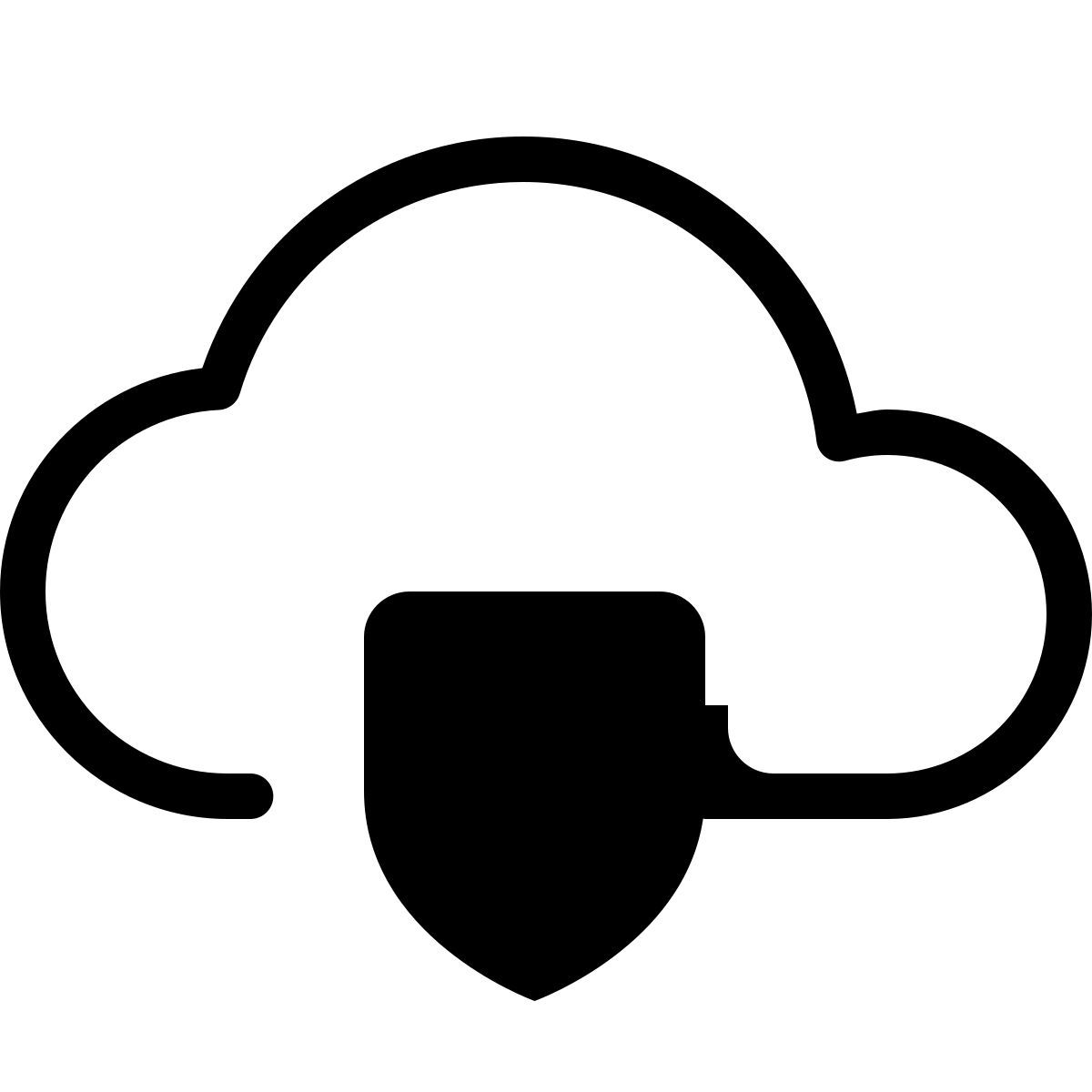 parakeet partial filled style firewall da nuvem icon