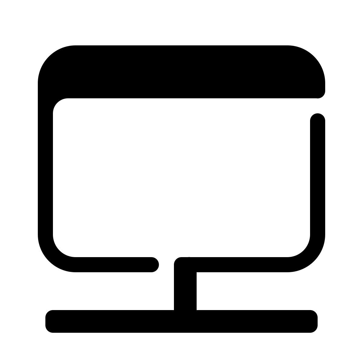 parakeet partial filled style cloud network icon