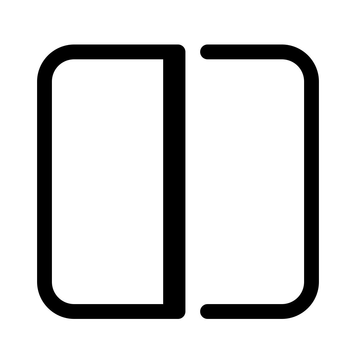 parakeet partial filled style colonnes icon