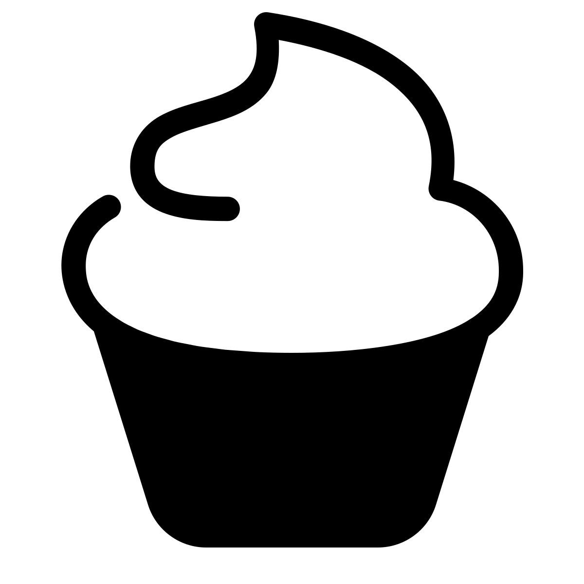 parakeet partial filled style confiserie icon