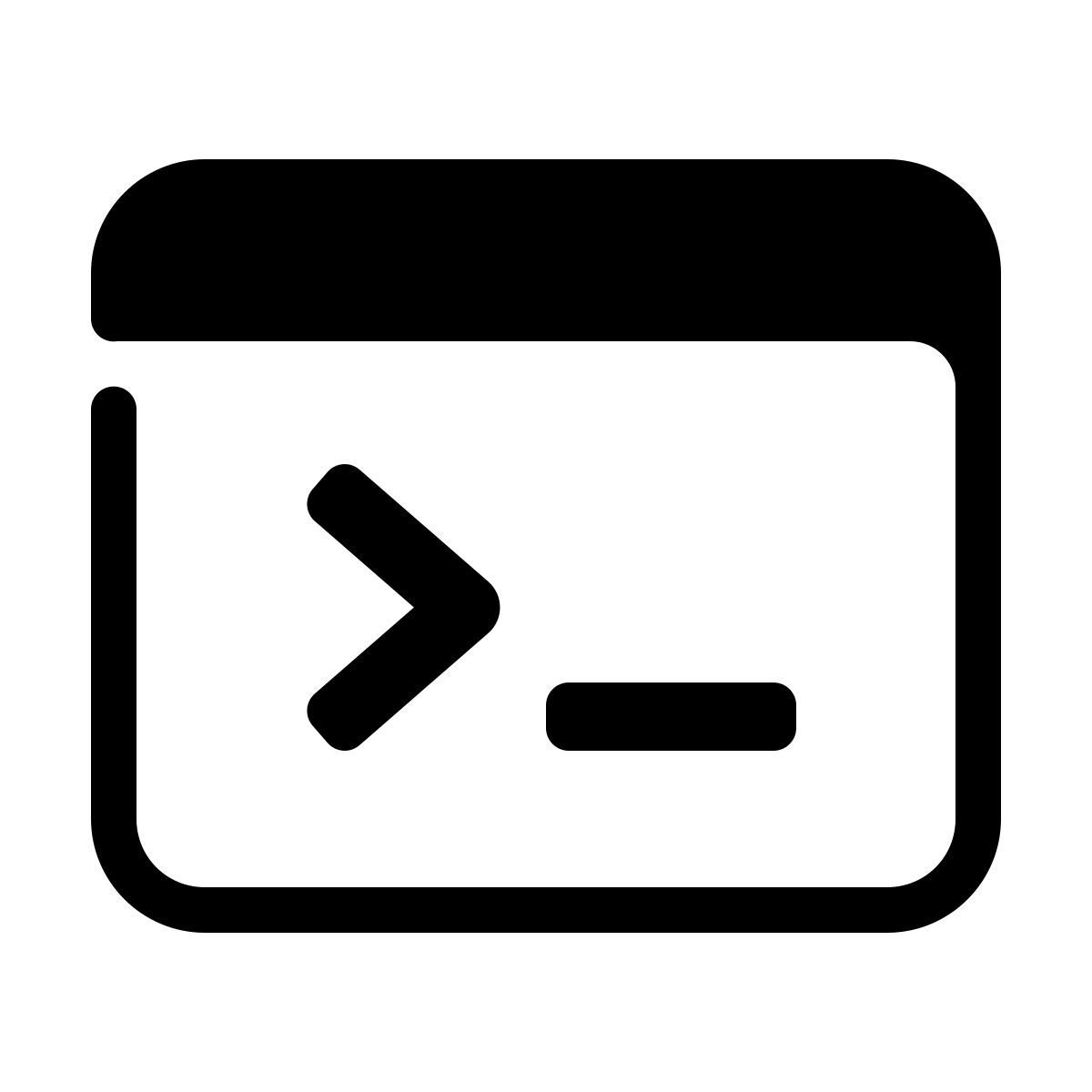 parakeet partial filled style console icon