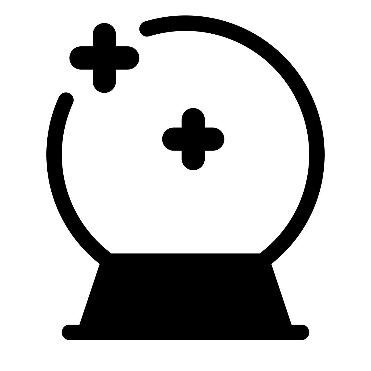parakeet partial filled style cartomante icon