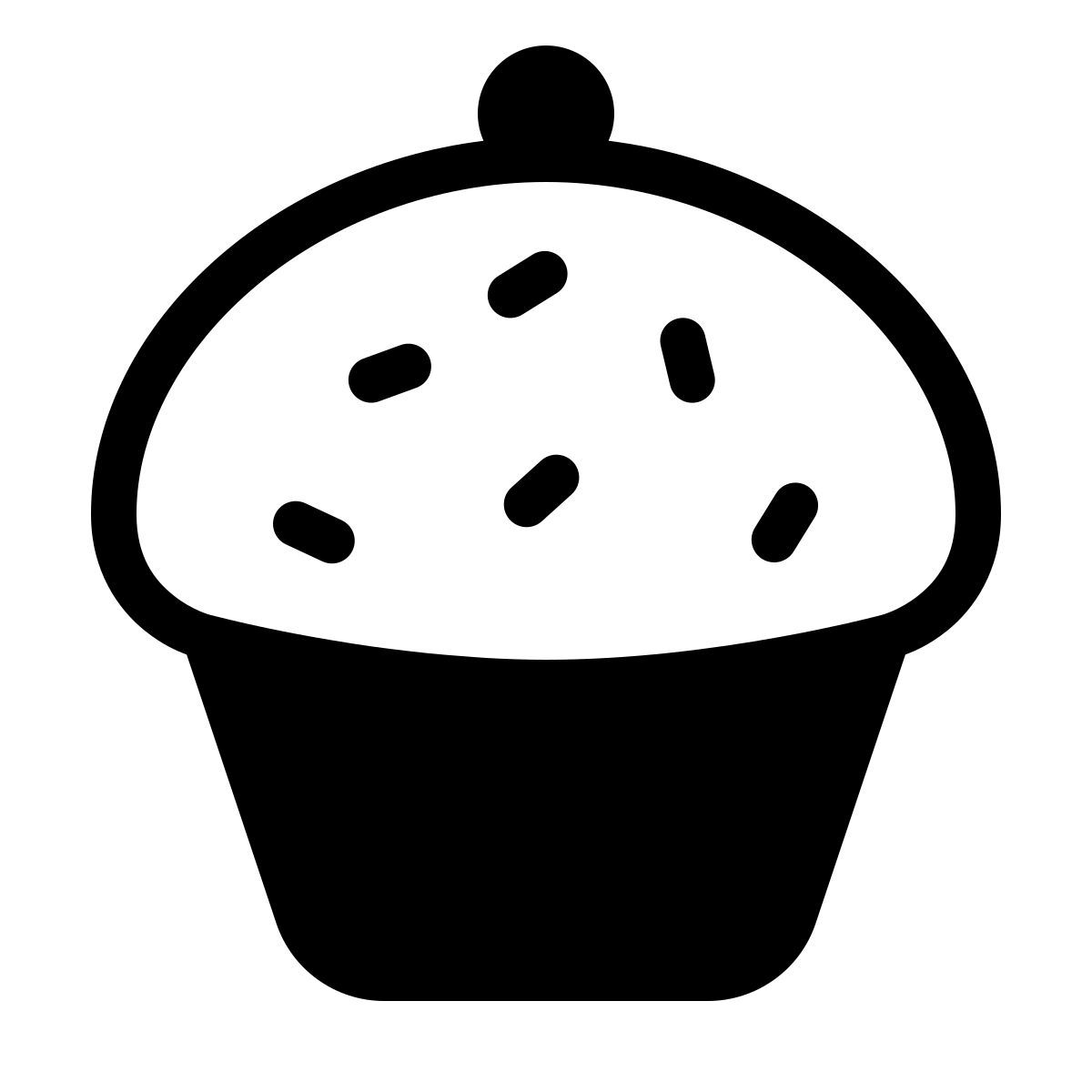 parakeet partial filled style muffin icon
