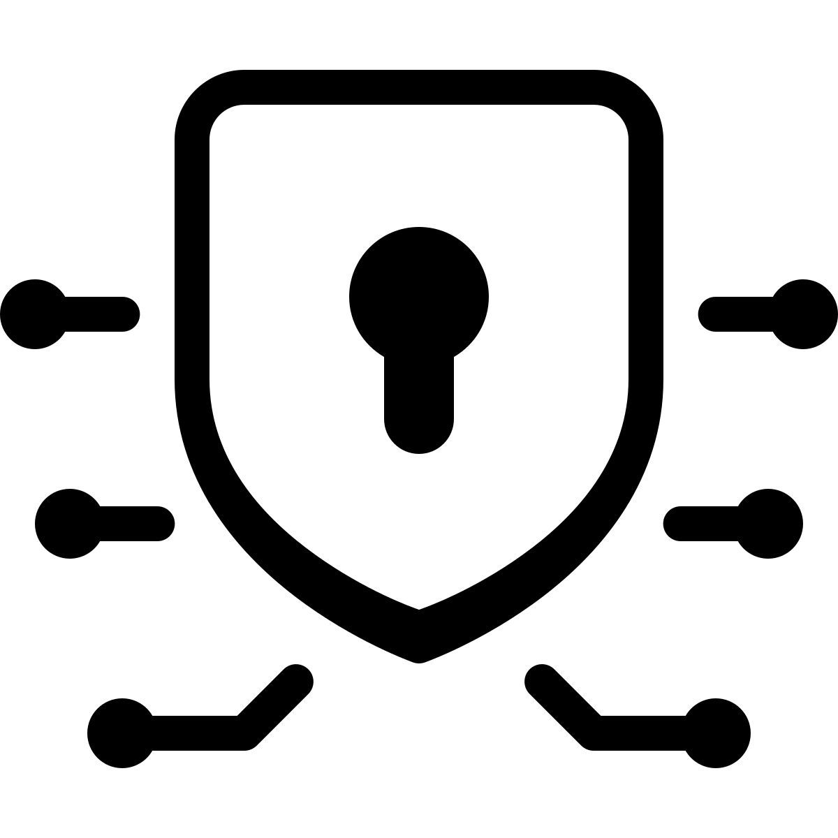 parakeet partial filled style la cyber sécurité icon
