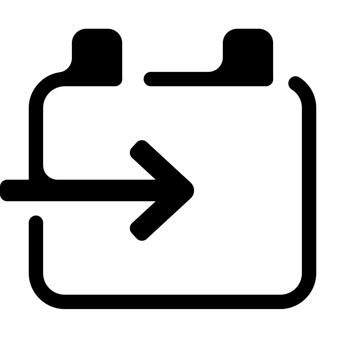 parakeet partial filled style jusqu'à la date icon