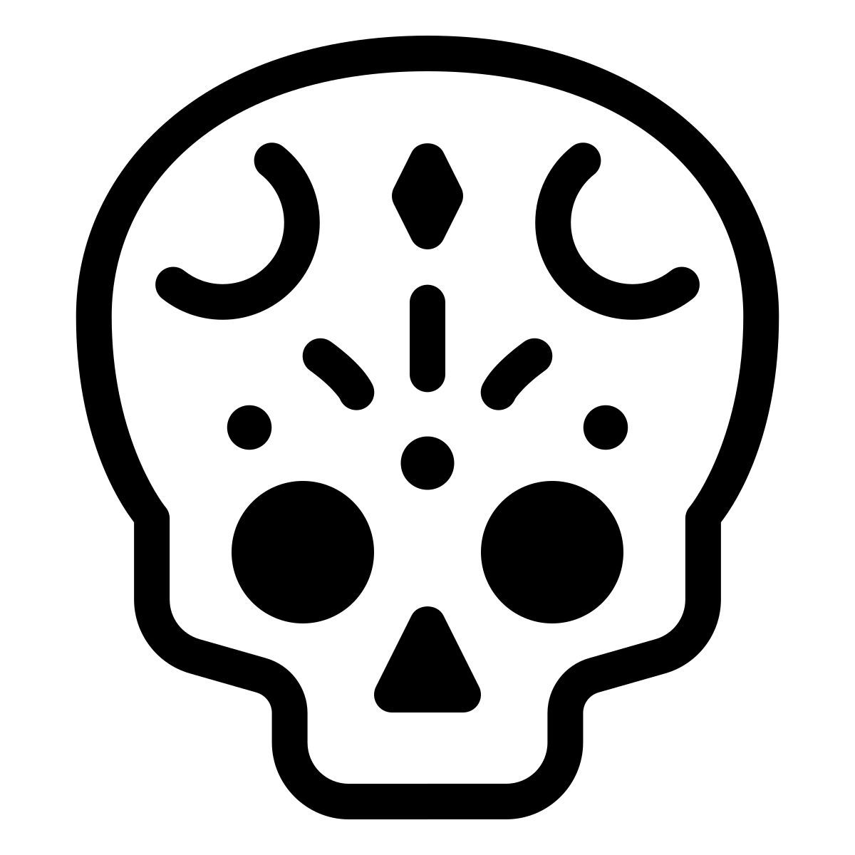 parakeet partial filled style 亡灵节 icon