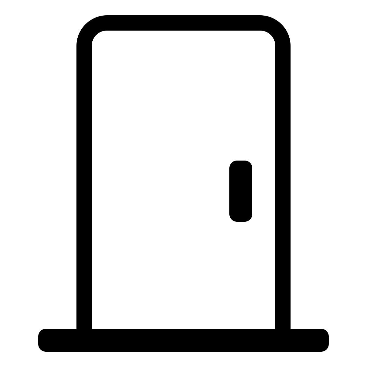 parakeet partial filled style door icon
