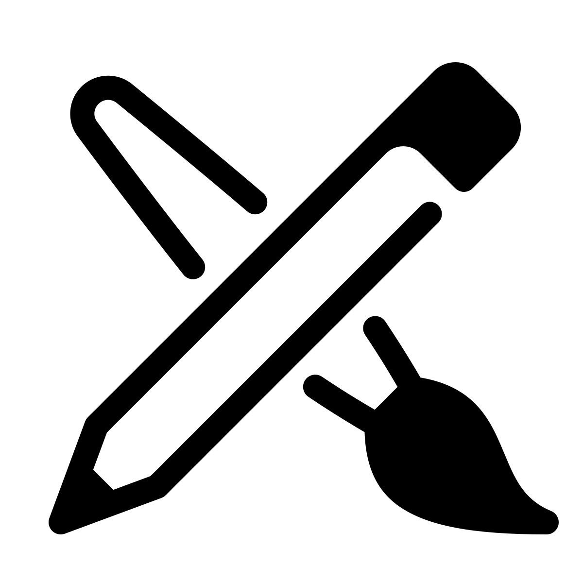 parakeet partial filled style dibujo icon